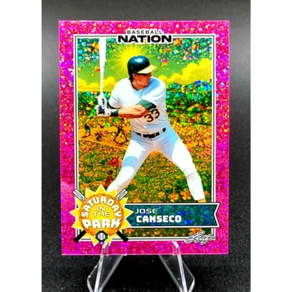 2025 Jose Canseco 4/6 Saturday in the Park SSP Oakland A's Hall Of Fame - Picture 1 of 3